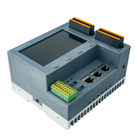 Contrôleur PLC PAC à écran tactile 4.3 '', RS485 4G/32G WIFI BUS Module PLC Raspberry Pi Dispositif tout-en-un Contrôleur IoT industriel