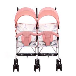 Poussette réglable pliable pour nouveau-né, poussette de bébé Double, gode Cool pour bébés, une main pliable, - Product Image 3