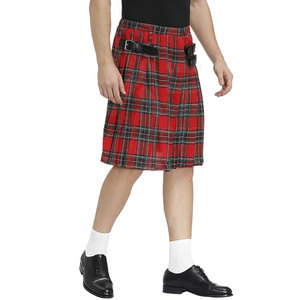 Nouvel arrivage de kilts à tartan en coton kilts à tartan respirants pour hommes kilts à tartan confortables pour hommes - Product Image 5