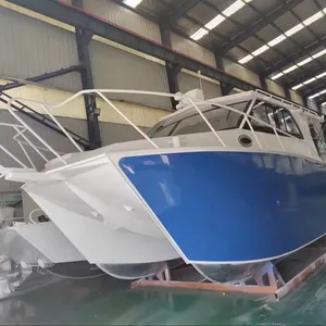 L'usine est produite en série 10m Speed Boat Boats Catamaran 30ft Sport Fishing