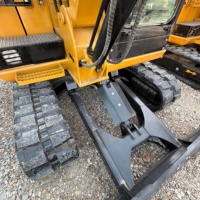 Mini-excavatrice Caterpillar 306E2 d'occasion du Japon, modèle 2024, 5,775 tonnes, avec moteur et pompe à engrenages, à vendre