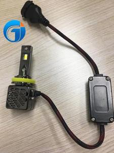 JG <span class=keywords><strong>Q9</strong></span>-Lámparas automotrices de alta potencia, 28800lm, 120W, luz LED H7 H4 H11 9005 6500k, luces led para coche, sistema de iluminación automático - Product Image 4