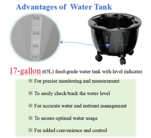 Sistema <span class=keywords><strong>de</strong></span> Torre Hidropónica Interior <span class=keywords><strong>de</strong></span> 10 Niveles y 80 Orificios, Torre Hidropónica DIY para Vegetales <span class=keywords><strong>de</strong></span> Hoja Verde - Product Image 3