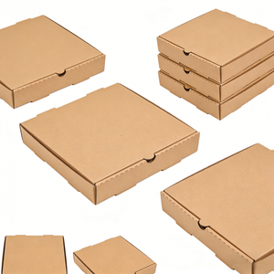 Contenedor de <span class=keywords><strong>Pizza</strong></span> Aislado con Revestimiento de Papel de Aluminio, Caja para Entrega de Comida Caliente, Reciclable, de Grado Alimenticio, para Restaurantes y Comida para Llevar - Product Image 2