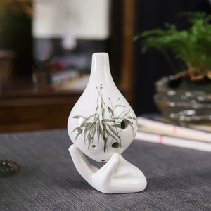 Wholesale 6 Hole Alto C Ceramic Ocarina Hand Painted <b>Musical</b> Gift For Beginners - Product Image 4
