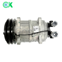 Compresseur de climatisation TM16 2A 12V avec embrayage 2PK, compresseur de remplacement pour bus et fourgon frigorifique