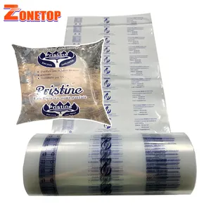 Заводской поставщик, печатный LDPE пакетик для минеральной воды, упаковочная пленка, рулон для продажи