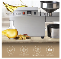 Presse à huile hydraulique professionnelle compacte pour usage domestique, pour beurre de cacao, huile de ricin et sésame, avec système de filtration