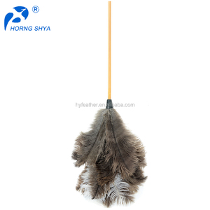Plumeau d'autruche naturel teint en gros pas cher écologique réutilisable de poche pour les fournitures de nettoyage maison voiture bureau - Product Image 2