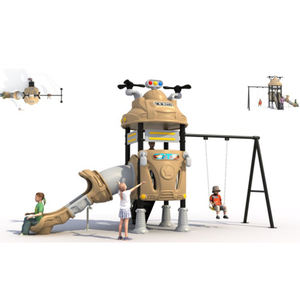 Equipo de <span class=keywords><strong>Juegos</strong></span> <span class=keywords><strong>Infantiles</strong></span> Profesional <span class=keywords><strong>para</strong></span> Exteriores con Tobogán de Acero y Plástico <span class=keywords><strong>para</strong></span> Jardín, Escuela y <span class=keywords><strong>Parques</strong></span> Públicos - Product Image 4