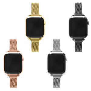 <span class=keywords><strong>Bracelet</strong></span> milanais en maille pour montre <span class=keywords><strong>Apple</strong></span> <span class=keywords><strong>watch</strong></span> <span class=keywords><strong>44</strong></span> 40 42 38 <span class=keywords><strong>MM</strong></span>, bijoux de luxe pour femmes - Product Image 1