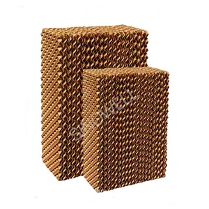 Pad di raffreddamento evaporativo per pollame in serra/cuscinetto per miele per raffreddatore d'aria/Pad di raffreddamento a nido d'ape cuscinetti di raffreddamento medicati