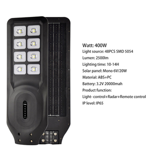 Solar <strong>Outside</strong> <strong>Lights</strong> Outdoor Solar Street Lamp Led <strong>Light</strong> <strong>With</strong> <strong>Battery</strong> Design - Product Image 5
