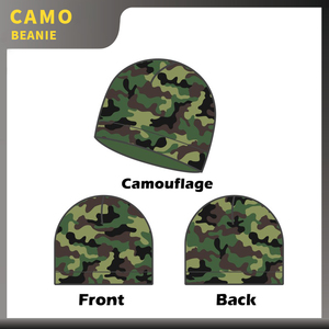 Cycling &amp; Mountaineering <strong>Caps</strong> Custom <strong>Camo</strong> Beanie Hat Running Beanies Printed Logo Bike Riding Skull <strong>Cap</strong> - Product Image 2