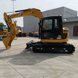 High efficiency Caterpillar Cat 308DCR used mini excavator 8ton cat308 EPA CE certificate <b>second</b> <b>hand</b> digger - Product Image 6