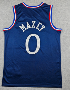 Nouveaux Styles 2026 – <span class=keywords><strong>Maillot</strong></span> de Basketball Unisexe Brodé et Cousu de Haute Qualité pour Hommes – Philadelphia <span class=keywords><strong>76ers</strong></span> Tyrese Maxey – Ventes Flash - Product Image 3