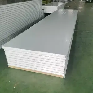 Panneaux sandwich durables en <span class=keywords><strong>polystyrène</strong></span> avec revêtement en acier galvanisé, polyuréthane/PIR/<span class=keywords><strong>laine</strong></span> <span class=keywords><strong>de</strong></span> <span class=keywords><strong>roche</strong></span>/<span class=keywords><strong>laine</strong></span> <span class=keywords><strong>de</strong></span> verre - Product Image 6