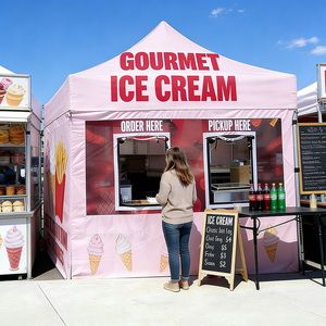 Carpa Vibrante para Tacos Mexicanos, Fácil <span class=keywords><strong>de</strong></span> Instalar, Carrito <span class=keywords><strong>de</strong></span> Comida Atractivo para Minoristas, Restaurantes, Eventos o Festivales <span class=keywords><strong>de</strong></span> Música - Product Image 4