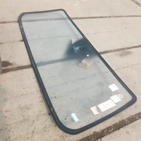 Verre laminé incurvé personnalisé sérigraphié : Pare-brise avant pour tracteurs, véhicules agricoles et cabines d'excavatrices