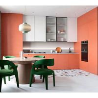 SJUMBO nouveau Design garde-manger armoire de cuisine noire avec île de cuisine
