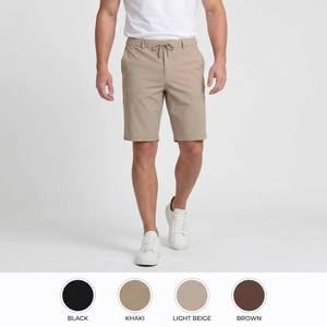 Shorts <span class=keywords><strong>chino</strong></span> extensibles pour <span class=keywords><strong>homme</strong></span>, séchage rapide, légers, avec cordon de serrage, taille élastique, style décontracté chic, pour le golf et les affaires, 4 couleurs, été - Product Image 1