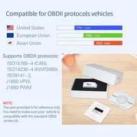 Vgate ICar 3 WiFi OBD2 ELM327 Herramienta de Diagnóstico para Autos, Adaptador de Interfaz de Escaneo para IOS y Android