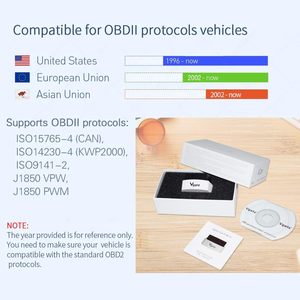 Vgate ICar 3 WiFi OBD2 ELM327 อุปกรณ์สแกนวินิจฉัยรถยนต์ สำหรับ IOS Android - Product Image 4