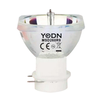 Original MSD 260W 9R lampe à faisceau de scène 260R9 éclairage à tête mobile remplacement E27 Base d'ampoule pour éclairage de scène