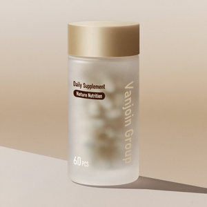 Emballage de supplément personnalisé de 150ml bouteille en verre <span class=keywords><strong>d</strong></span>époli pour capsule et pot en verre gommeux pour 60 pilules 90capsules emballage de bouteille de pilule - Product Image 3