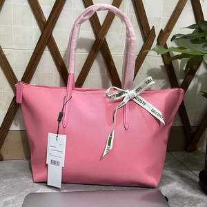 Grand Sac Fourre-Tout Cabas Croco Français Horizontal Grande Capacité Femme, Style Sac Boule pour l'Été et l'Automne, Sac à Bandoulière pour le Shopping - Product Image 4