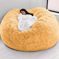 Nouveau design Fauteuil pouf en tissu monoplace confortable et moelleux, inclinable, pliable, réglable, avec rangement, style Tatami pour la maison