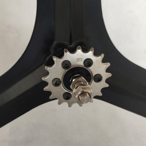 <span class=keywords><strong>700c</strong></span> دراجة هوائية من سبائك الألومنيوم دراجة طائرة ميتة حافة ثلاثية الأطراف مدمجة واحدة ، عجلات أمامية وخلفية - Product Image 2