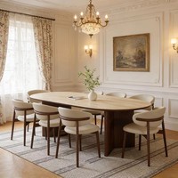 Meilleures ventes : Ensembles de tables et chaises de salle à manger en bois massif nordique personnalisés, meubles de salle à manger pour la cuisine, le restaurant et l'usage domestique