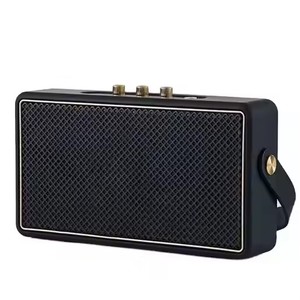 XB New Retro Vintage Mini Wireless <span class=keywords><strong>Bluetooth</strong></span> Altavoces portátiles Home Wood Woofer Audio Bass Feature Voice Control Radio Support - Product Image 1
