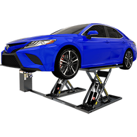 Plateforme élévatrice à ciseaux hydraulique de service lourd CE, élévateur de voiture, SUV, pour réparation en garage