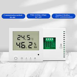 Rs485 प्लास्टिक तापमान और आर्द्रता ट्रांसमीटर रिले आउटपुट और अलार्म नियंत्रण औद्योगिक तापमान और आर्द्रता सेंसर के साथ - Product Image 2