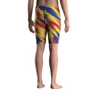 ชุดว่ายน้ำสำหรับผู้ชายระดับมืออาชีพ ผลิตจากผ้าทนคลอรีน ดีไซน์เพรียวบาง พร้อมการตัดเย็บแบบยืดหยุ่นเพื่อเพิ่มความเร็วในการว่ายน้ำ - Product Image 5