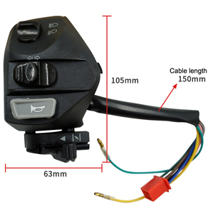 מתג אופנוע Wiremio lc135 עבור yamaha refitting עבור אופנועים ורכבים חשמליים - Product Image 6