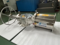 Actionneur pneumatique Xinming en acier inoxydable, résistant à la corrosion, adapté aux conditions de travail difficiles