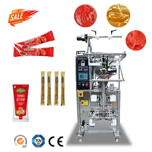 peanut butter liquid cooking oil sachet filling and packing packaging machine