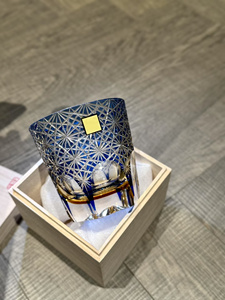 Copas de Vino de Cristal Hechas a Mano con Diseño Art Deco de Margaritas Azules, Ecológicas y Aptas para Lavavajillas, de Alta Calidad para Uso Doméstico - Product Image 3