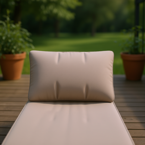 Cuscino per Pallet da Esterno Color Taupe 60 x 40 cm Rettangolare Resistente all'Acqua Lavabile in Lavatrice Utilizzabile in Tutte le Stagioni - Product Image 2