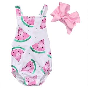 Mono de Verano Personalizado para Bebé Niña, Ropa con Volantes de Encaje, Traje de Seersucker para Bebé - Product Image 5