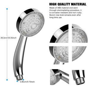 Pommeau de Douche LED Lumineux à Détection Automatique 7 Couleurs Changeantes pour Décoration de Salle de Bain - Product Image 2