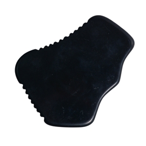 Tabla de obsidiana Gua Sha negra para rostro, piedra de jade para masaje facial, ¡muy vendida! - Product Image 1