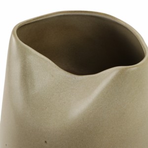 Vaso ovale moderno in ceramica per soggiorno e decorazioni per la casa, vaso decorativo in terracotta per camera da letto e esposizione in ambienti interni - Product Image 6