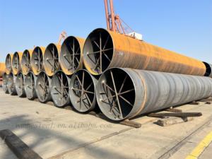 <span class=keywords><strong>Tube</strong></span> en <span class=keywords><strong>acier</strong></span> soudé SSAW certifié API de grand <span class=keywords><strong>diamètre</strong></span> DN1200 pour pipelines de gaz naturel et de pétrole, fourni par un fournisseur chinois - Product Image 3