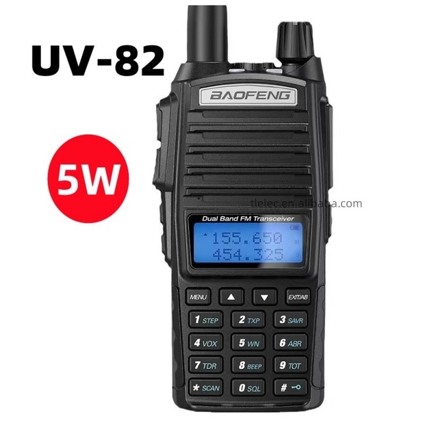 Baofeng Walkie-Talkie UV82 Dual Band High Power 5W Civilian Wireless Dual Transmitter Outdoor Long Range Manufacturer Wholesale