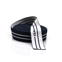 Bande élastique jacquard de haute qualité avec logo personnalisé pour vêtements, sous-vêtements, ceinture élastique