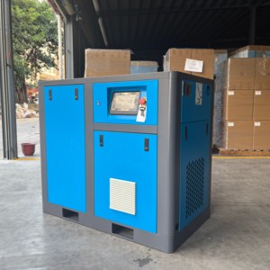 Compressore d'Aria Industriale a Vite ZAKF di Alta Qualità, 20HP 15KW 2.4m³/min PMVSD a Velocità Variabile per Sabbiatura - Product Image 3